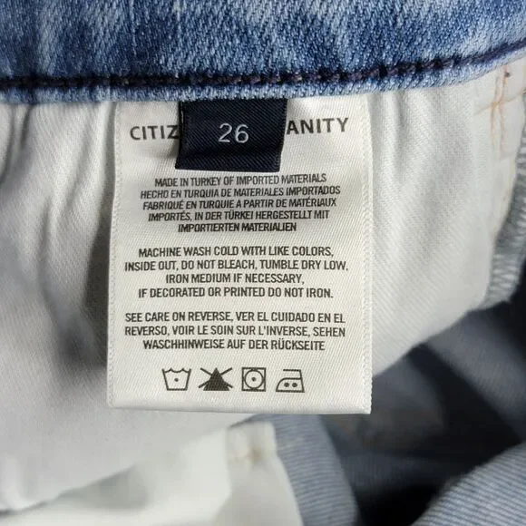 Citizens of Humanity Women Size 26 New w/ Tag Rocket Ankle Mid Rise Skinny Jeans - Picture 7 of 12